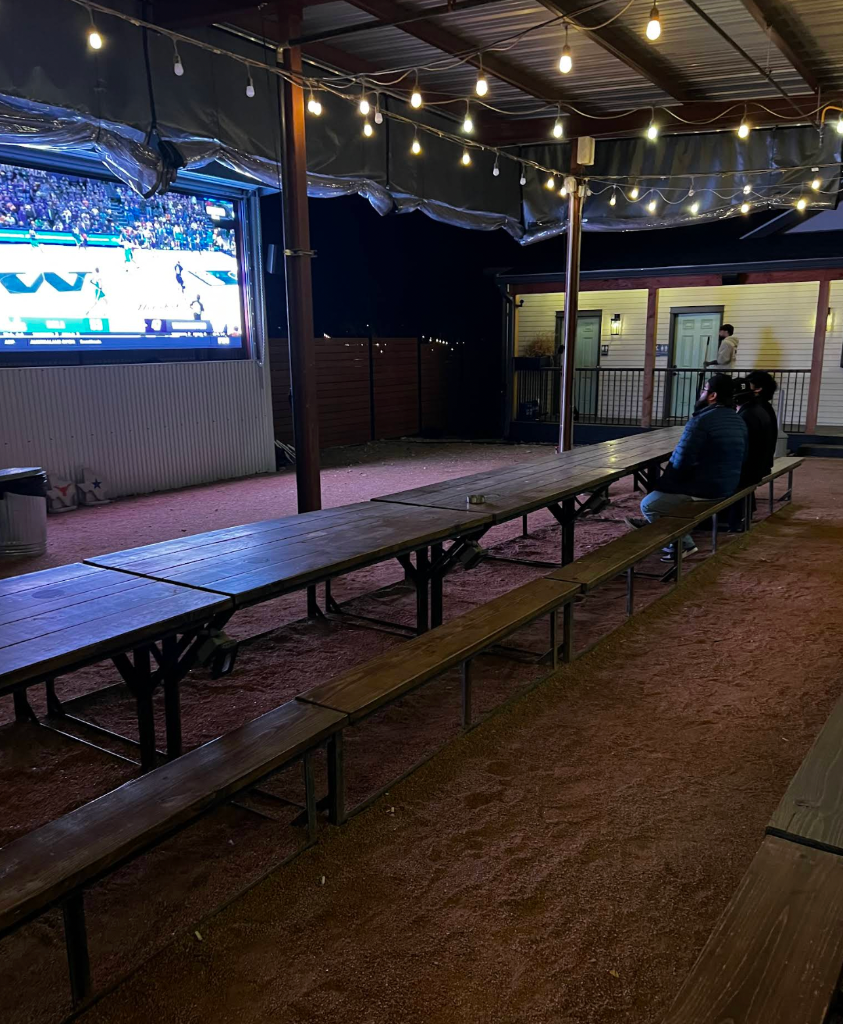 Tacos Take Easy Outside Seating