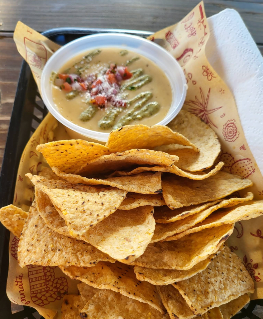 Queso Blano Cheese And Chps